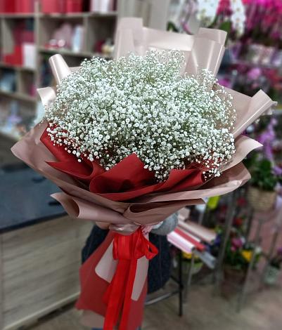 Букет цветов из: Гипсофила в Марфино