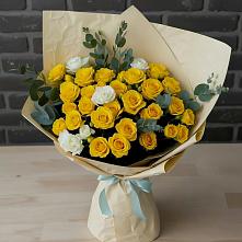 Букет цветов из:  Розы #REPLACE_PRED# Марфино