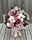 Букет цветов из: Альстромерии, Гвоздики, Розы и Хризантемы в Марфино