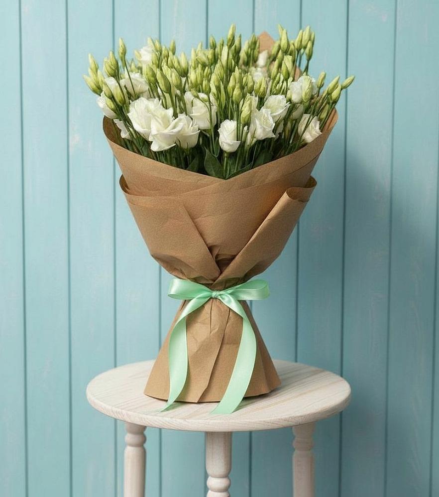 Букет цветов из: Лизиантусы в Марфино