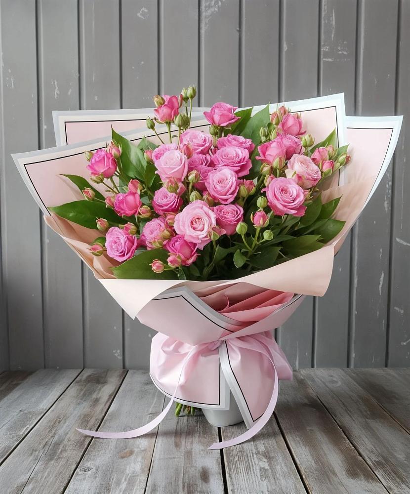 Букет Розовый кустик в Марфино