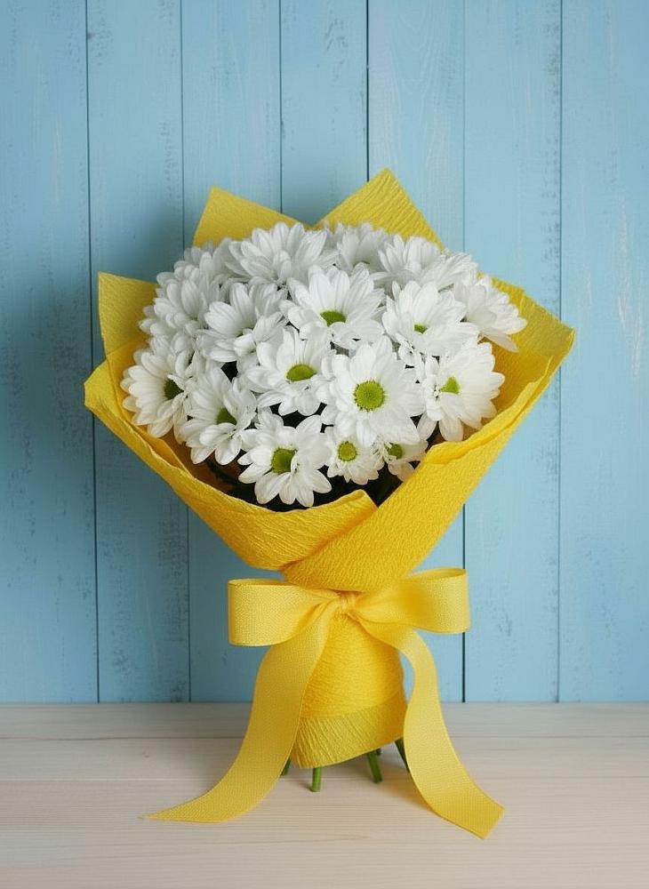 Букет цветов из: Хризантемы в Марфино