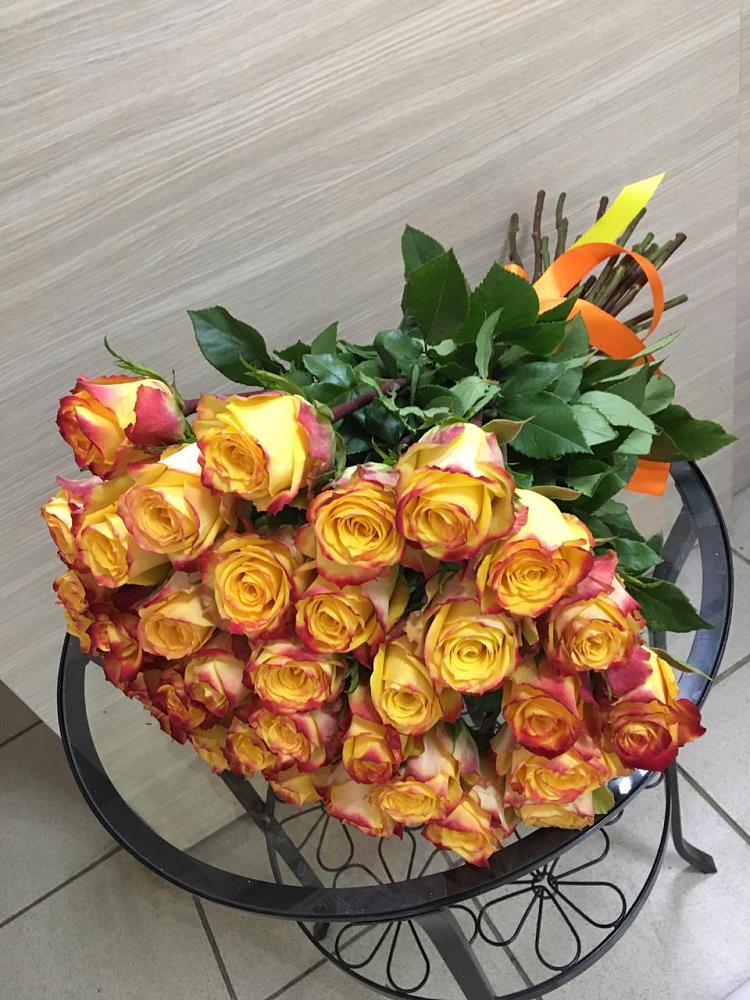 Букет Желтые розы в Марфино