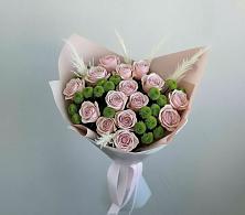 Букет цветов из:  Розы и Хризантемы в Марфино
