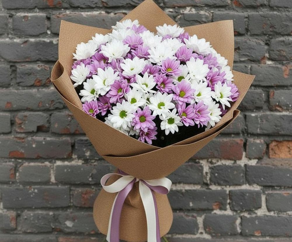 Букет цветов из: Хризантемы в Марфино