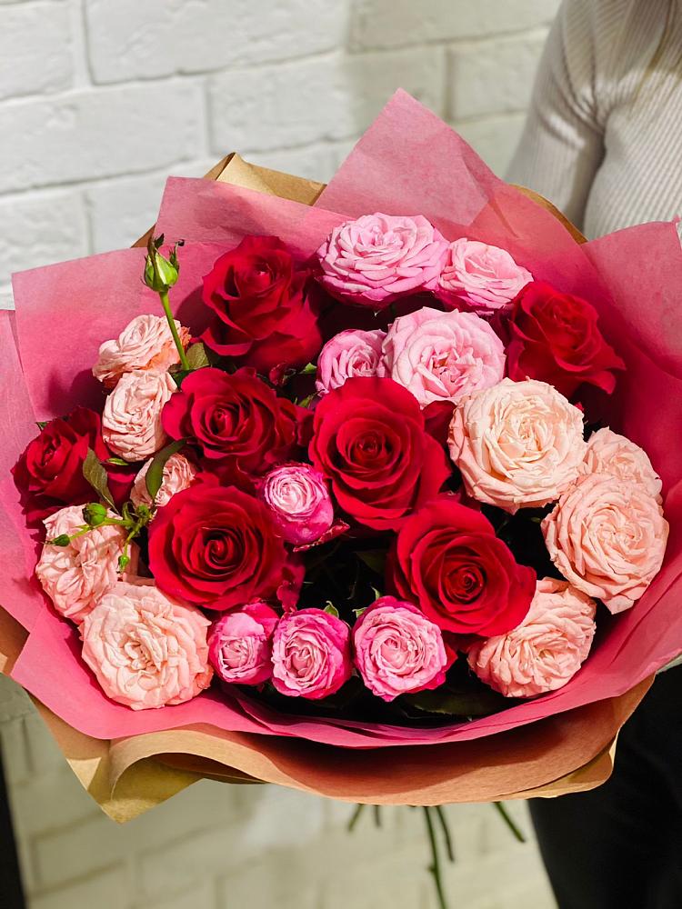 Букет цветов из: Розы в Марфино