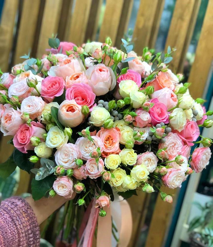 Букет цветов из: Розы в Марфино