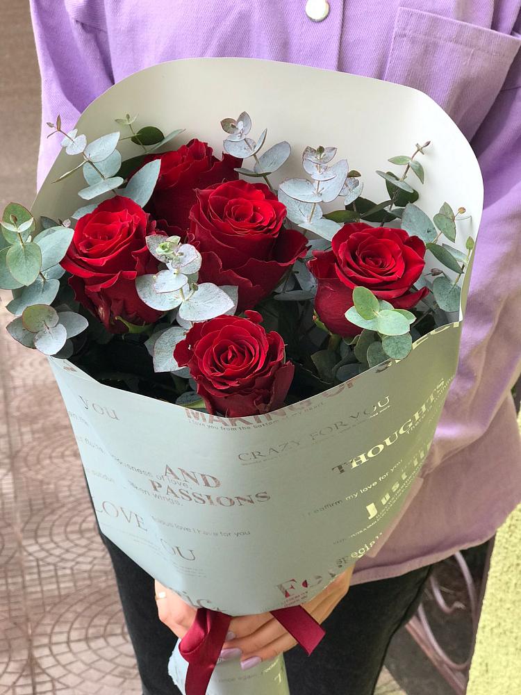 Букет цветов из: Розы в Марфино