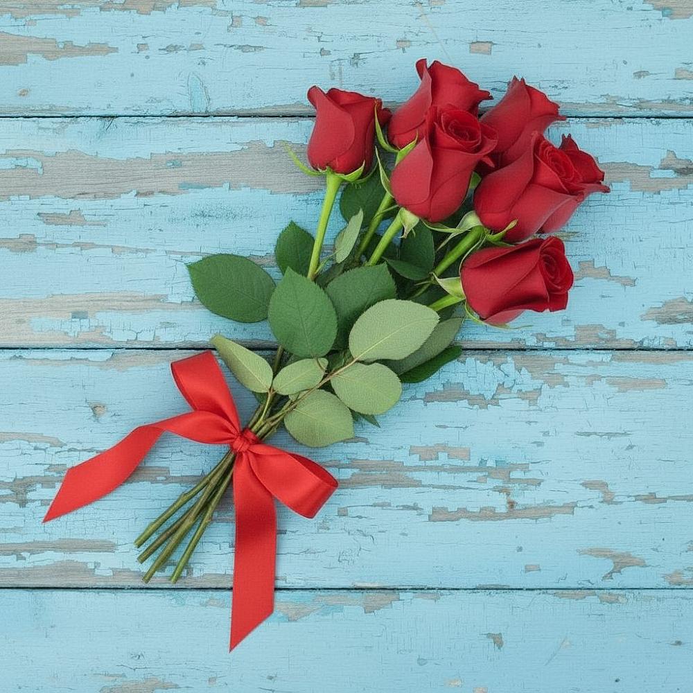 Букет Красные розы в Марфино