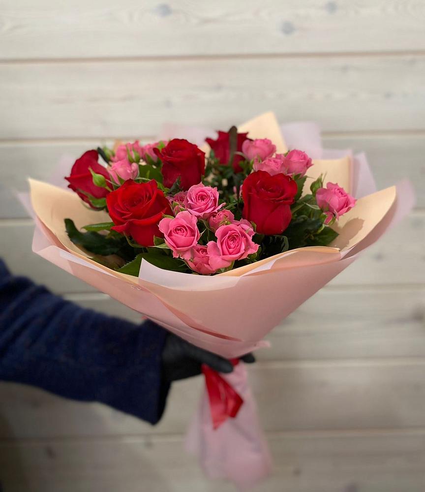 Букет цветов из: Розы в Марфино