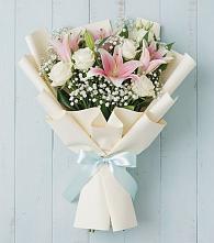 Букет цветов из:  Лилии в Марфино