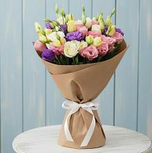 Букет цветов из:  Лизиантусы в Марфино